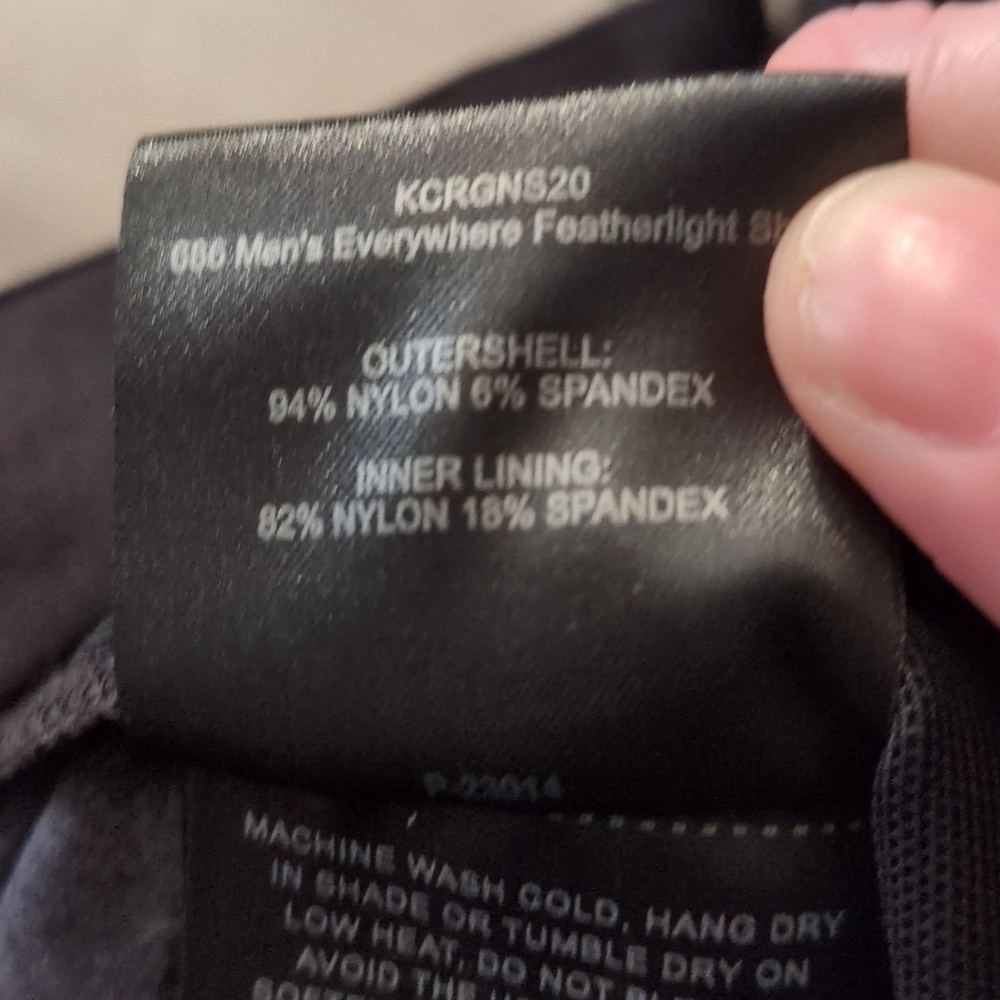 686 Everywhere Featherlight Black Chino Shorts Size 30x8 - Picture 10 of 12